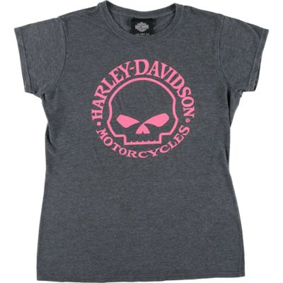 古着 ハーレーダビッドソン Harley-Davidson モーターサイクル バイクTシャツ レディースM相当 /eaa475853 【中古】 【240807】 【Elulu/エルル】