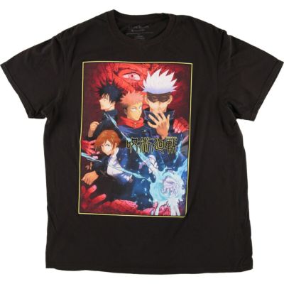 古着 呪術廻戦 アニメ キャラクタープリントTシャツ メンズL相当 /eaa429346 【中古】 【240806】 【SS2509_30】