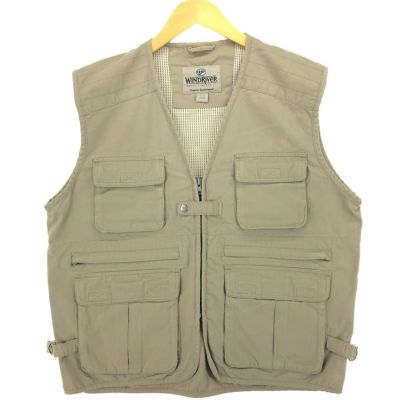 古着 WINDRIVER フィッシングベスト メンズM相当 /eaa475111 【中古】 【240809】 ss2503_30