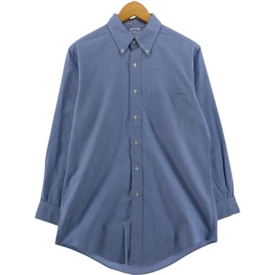 古着 ブルックスブラザーズ Brooks Brothers Est.1818 長袖 ボタンダウンシャツ USA製 メンズL相当 /eaa514775 【中古】 【250210】