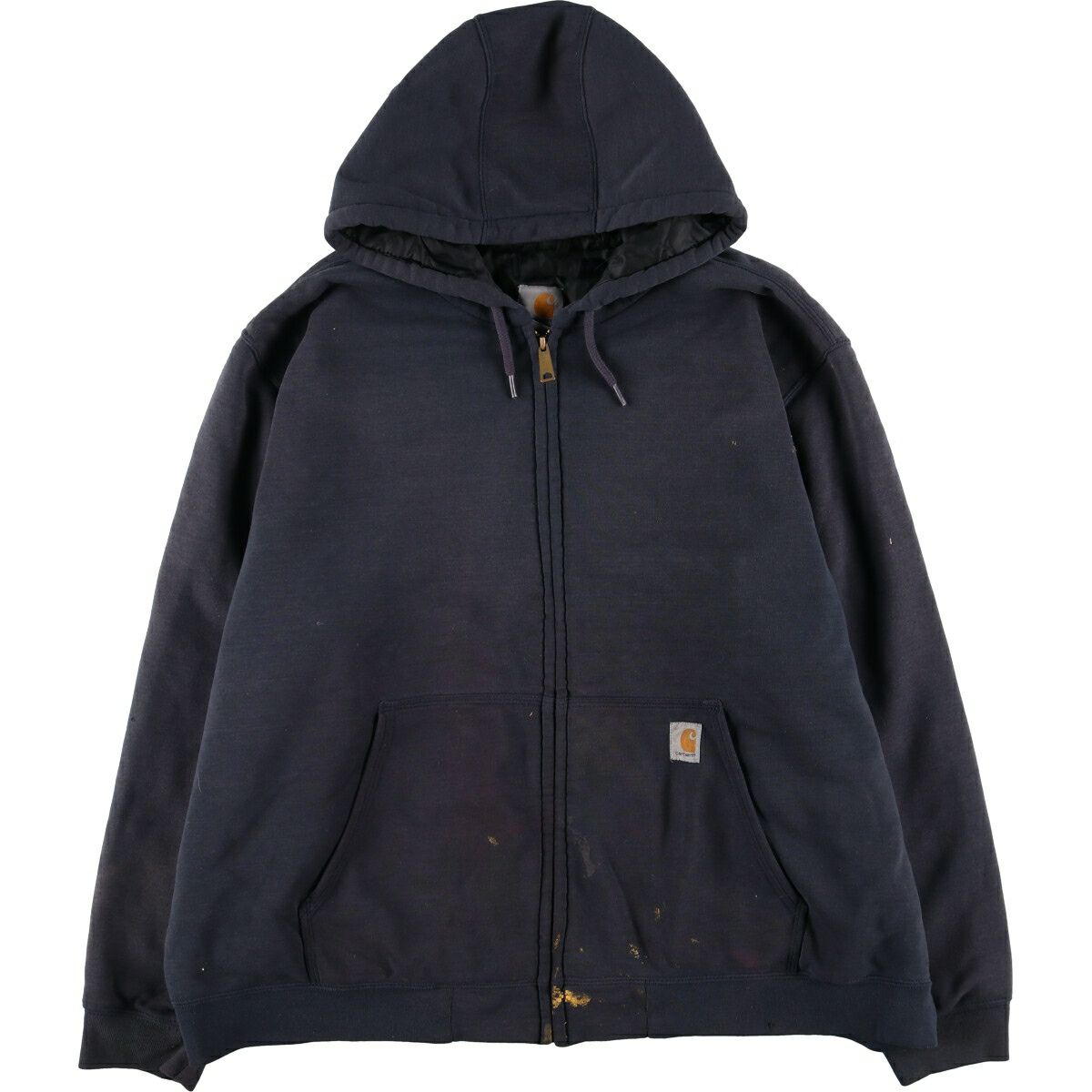 古着 カーハート Carhartt スウェットフルジップパーカー メンズXXL  