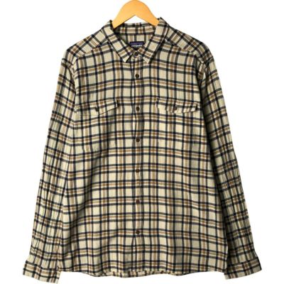 古着 パタゴニア Patagonia 長袖 コットンチェックシャツ メンズ
