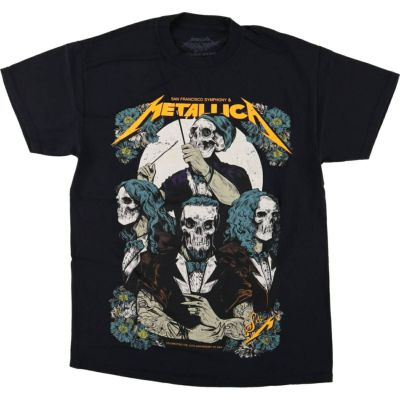 古着 Metallica メタリカ ドクロ柄 スカル柄 バンドTシャツ バンT