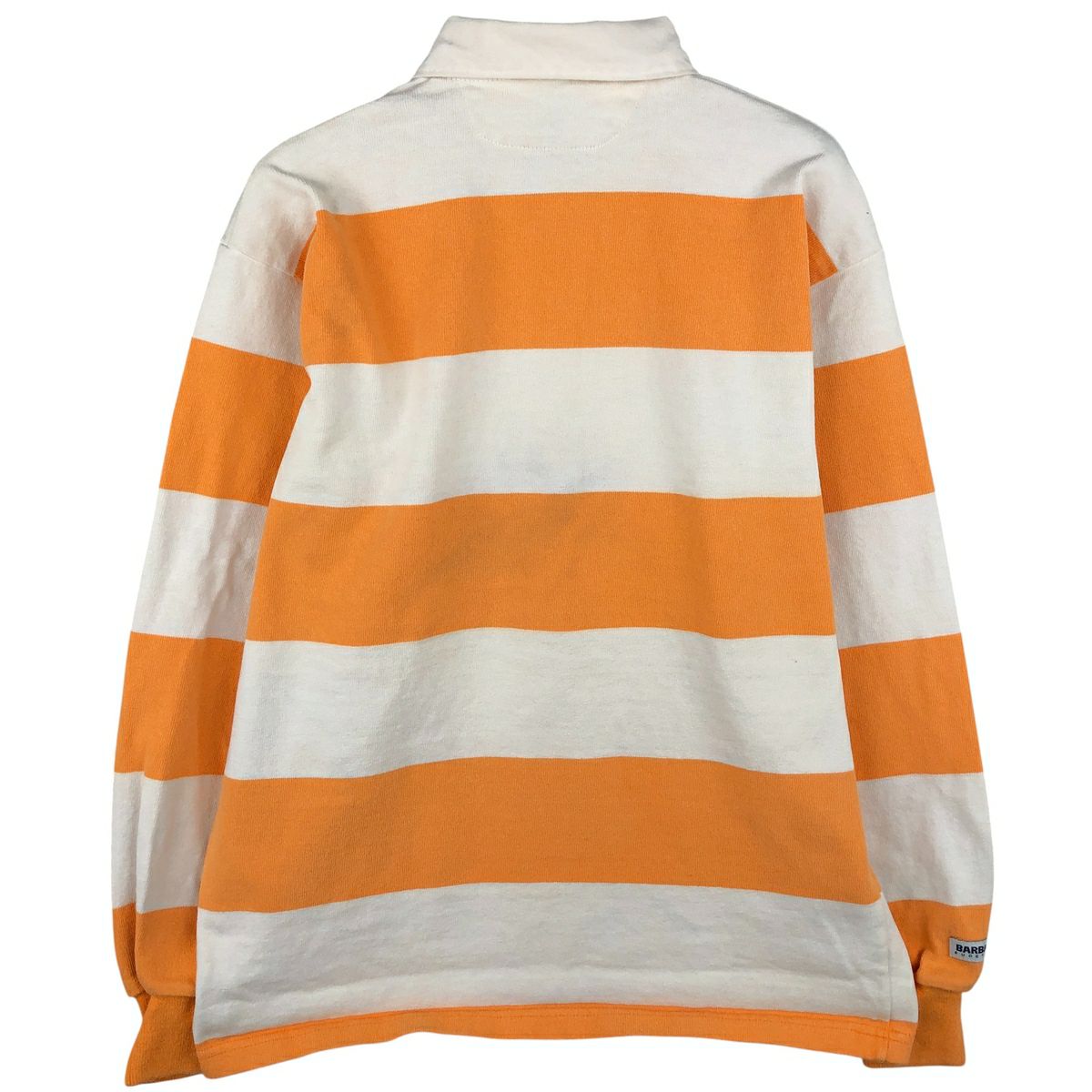 古着 90～00年代 バーバリアン BARBARIAN ボーダー柄 長袖 ラガー