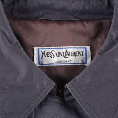 古着 イヴサンローラン Yves Saint Laurent トレンチコート メンズL 