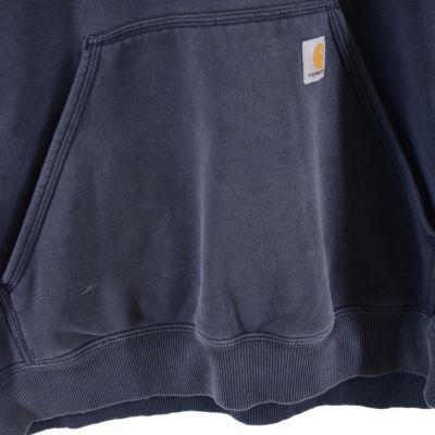 古着 カーハート Carhartt ORIGINAL FIT 袖刺繍 スウェットプル ...