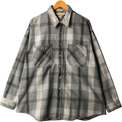 s*5様 ビッグマック　ヴィンテージシャツ　長袖チェックシャツ　古着　ベージュ 楽天市場】70s BIG MAC Check Flannel L/S Shirt ベージュ M