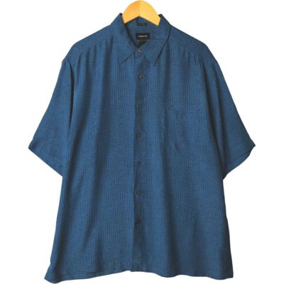 古着 リズクレイボーン Liz Claiborne オープンカラー 七分袖 コーデュロイシャツ ボックスシャツ レディースL相当 /eaa492260 【SS2506_30】 古着 リズクレイボーン Liz Claiborne オープンカラー 七分袖