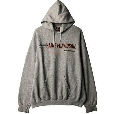 【激レア】HARLEY-DAVIDSON パーカー グレー 古着 激レア】HARLEY-DAVIDSON パーカー グレー 古着 激レア】HARLEY