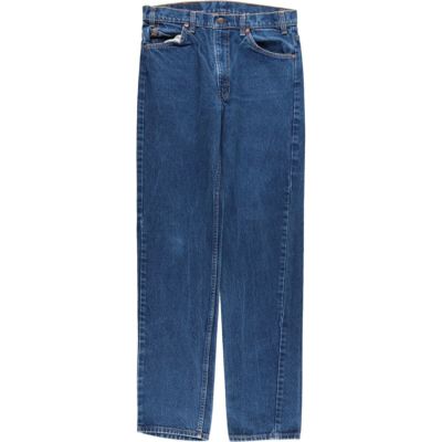 古着 90年代 リーバイス Levi's 505 オレンジタブ テーパードデニム