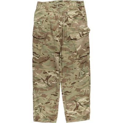 古着 スイス軍 迷彩柄 アルペンカモ ミリタリー カーゴパンツ 44