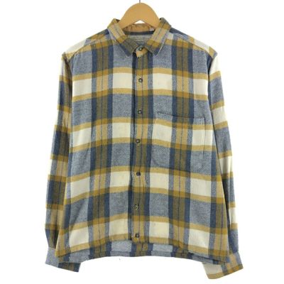 古着 リーバイス Levi's チェック柄 ウールボックスシャツ メンズL ...