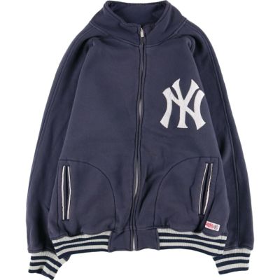MLBニューヨークヤンキース メジャー ジャージトラックジャケット アメリカ古着 MLB ブルゾン アウター MLB/メジャーリーグベースボール 別注