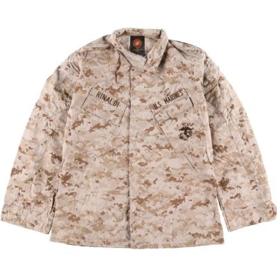 古着 17年納品 米軍実品 PARKA WORKING US NAVY Type 3 NWU デジタル