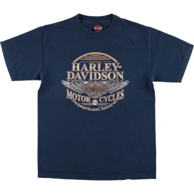 【古着】vintage HARLEY-DAVIDSON パープル Tシャツ M 古着 90s USA製 HARLEY DAVIDSON バー&シールド パープル