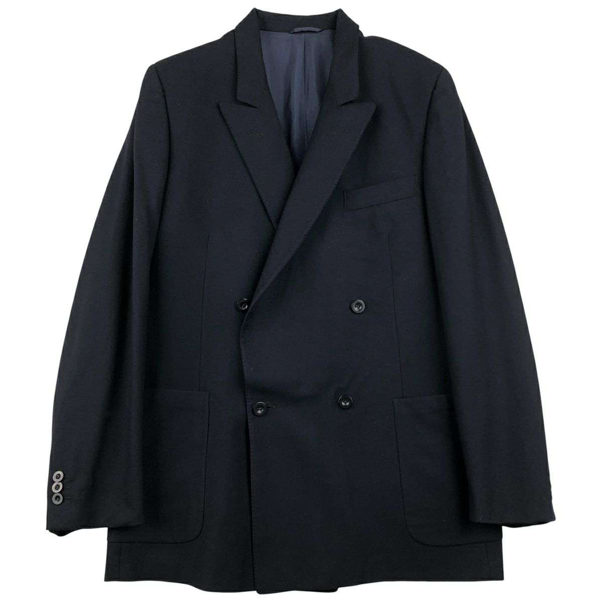 古着 ヴァレンティノ VALENTINO ダブルブレスト ピークドラペル