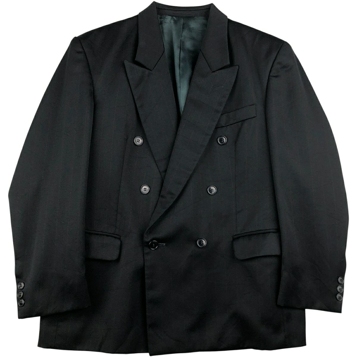 古着 ヴァレンティノ VALENTINO ダブルブレスト ピークドラペル