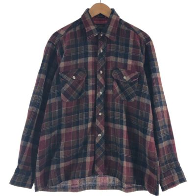 古着 HIGH SIERRA チェック柄 ウールシャツ メンズL相当 /eaa492294 【中古】 【250213】