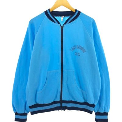 古着 GAME workwear 襟付き ハーフジップスウェットシャツ