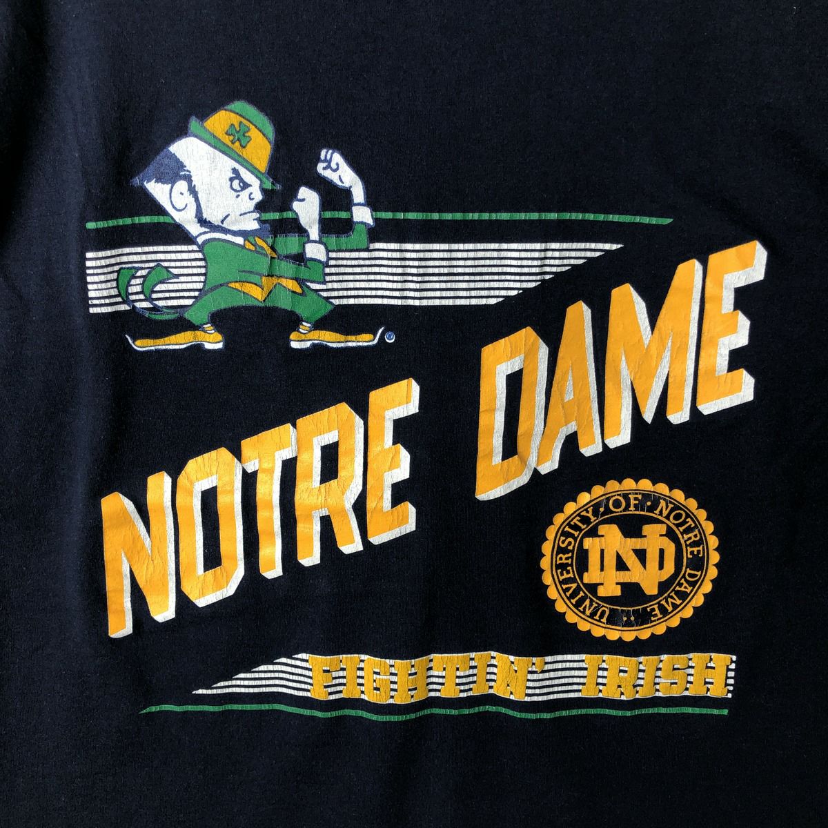 古着 80年代 チャンピオン Champion トリコタグ NORTLE DAME ノート