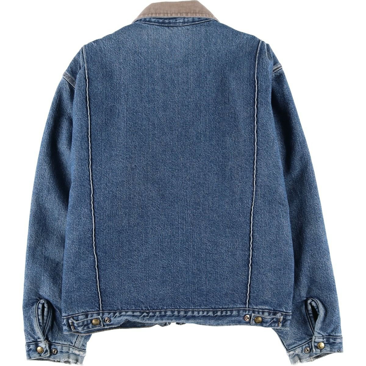 dickies デトロイトジャケット　デニム　ワークジャケット　ディッキーズ 古着 90年代 ディッキーズ Dickies デトロイトジャケットタイプ デニム