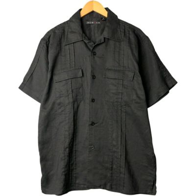 古着 NEW GEN 半袖 オープンカラー リネンシャツ ボックスシャツ メンズL相当 /eaa572093 【中古】 【250809】