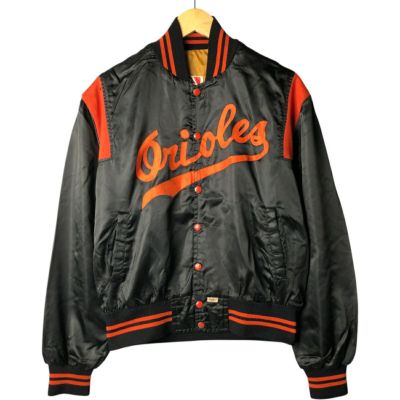 【大特価】バルチモア・オリオールズ スタートジャケット スタジャン　90s 大特価】バルチモア・オリオールズ スタートジャケット