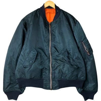 ALPHA MA-1 ジャケット XL 80s 90s ミリタリー usa製 楽天市場】80's USA製 IDEAL ジッパー □ ALPHA INDUSTRIES 社製