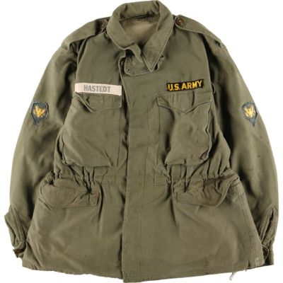 古着 米軍実品 U.S.ARMY M-51 ミリタリー フィールドジャケット USA製