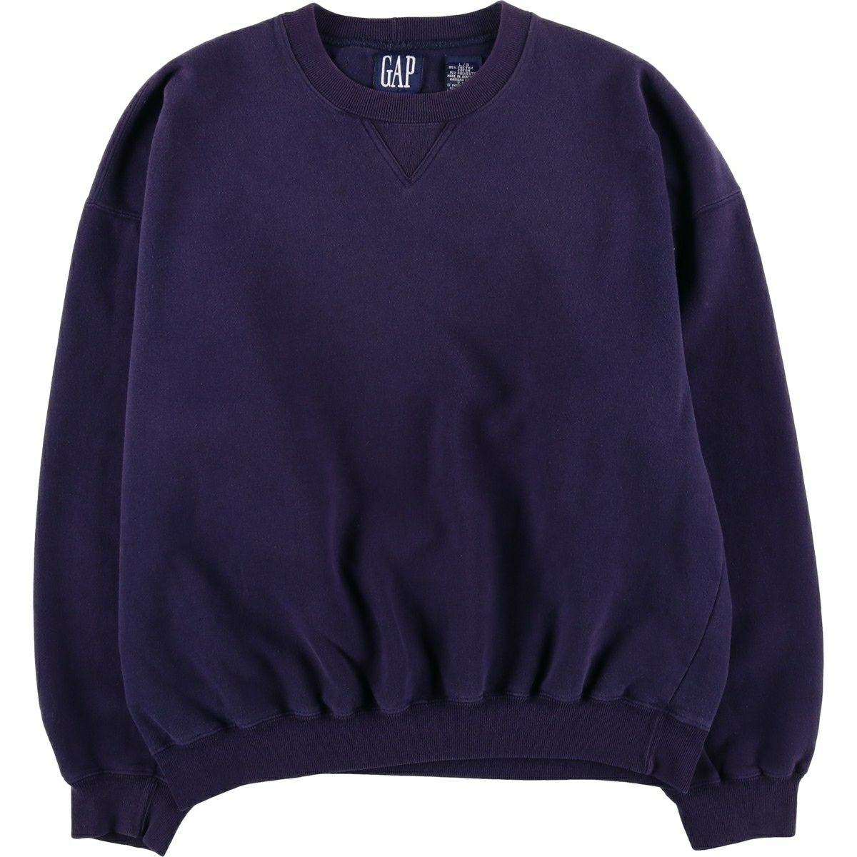 古着 90年代 ギャップ GAP オールドギャップ 無地 ブランクスウェット