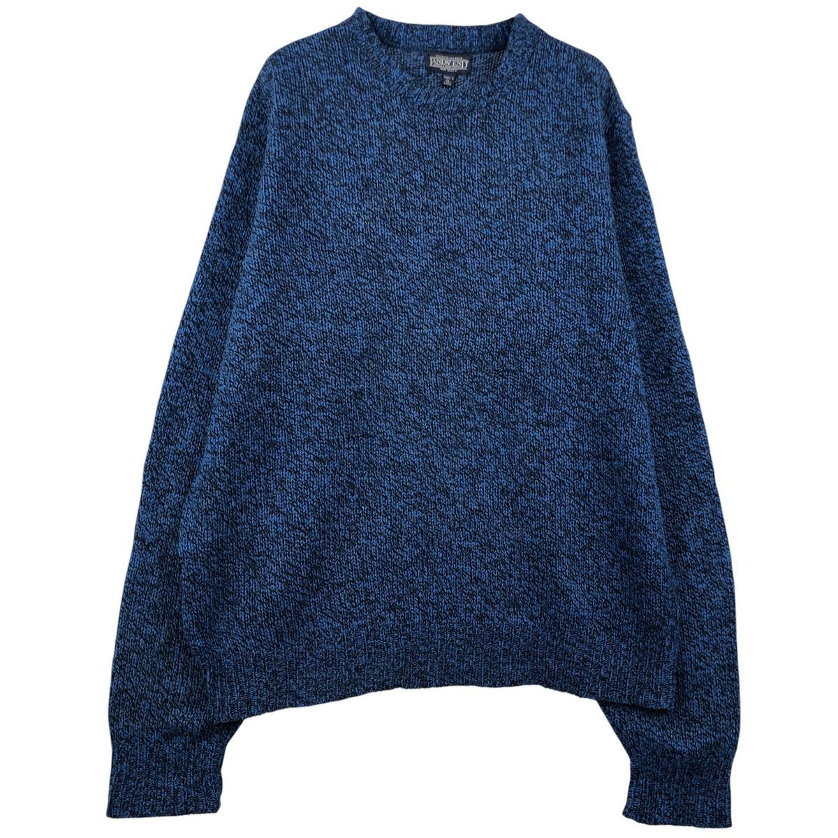 古着 80～90年代 ランズエンド LANDSEND ウールニットセーター USA製