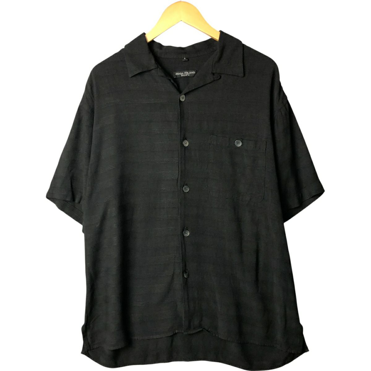 古着 60年代 アロー ARROW オープンカラー 長袖 レーヨンシャツ