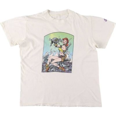 古着 SHREK シュレック キャラクタープリントTシャツ レディースS相当