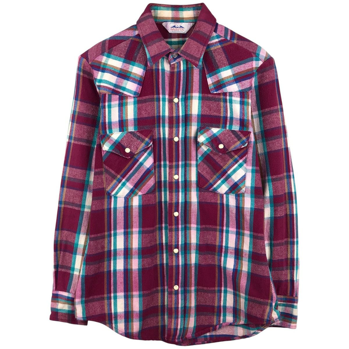 古着 90年代 グラミチ GRAMICCI 長袖 ライトネルチェックシャツ USA製