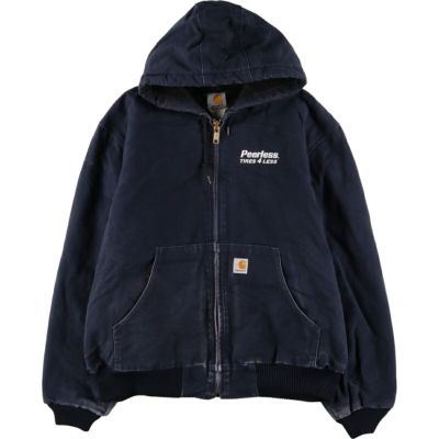 古着 カーハート Carhartt アクティブジャケット ダック地フルジップ