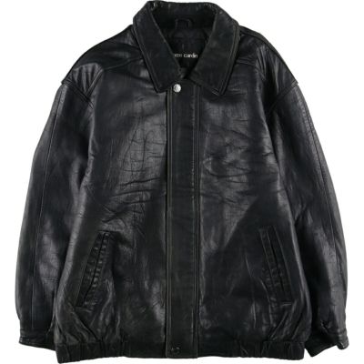 古着 ピエールカルダン Pierre Cardin 中綿入り レザーブルゾンタイプ メンズXL相当 /eaa512591 【中古】 【250206】