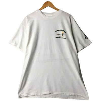 古着 90年代 ヘインズ Hanes BEEFY-T 青タグ 魚柄 アニマルT