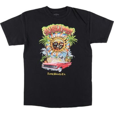 古着 SUBLIME サブライム 太陽柄 バンドTシャツ バンT メンズM