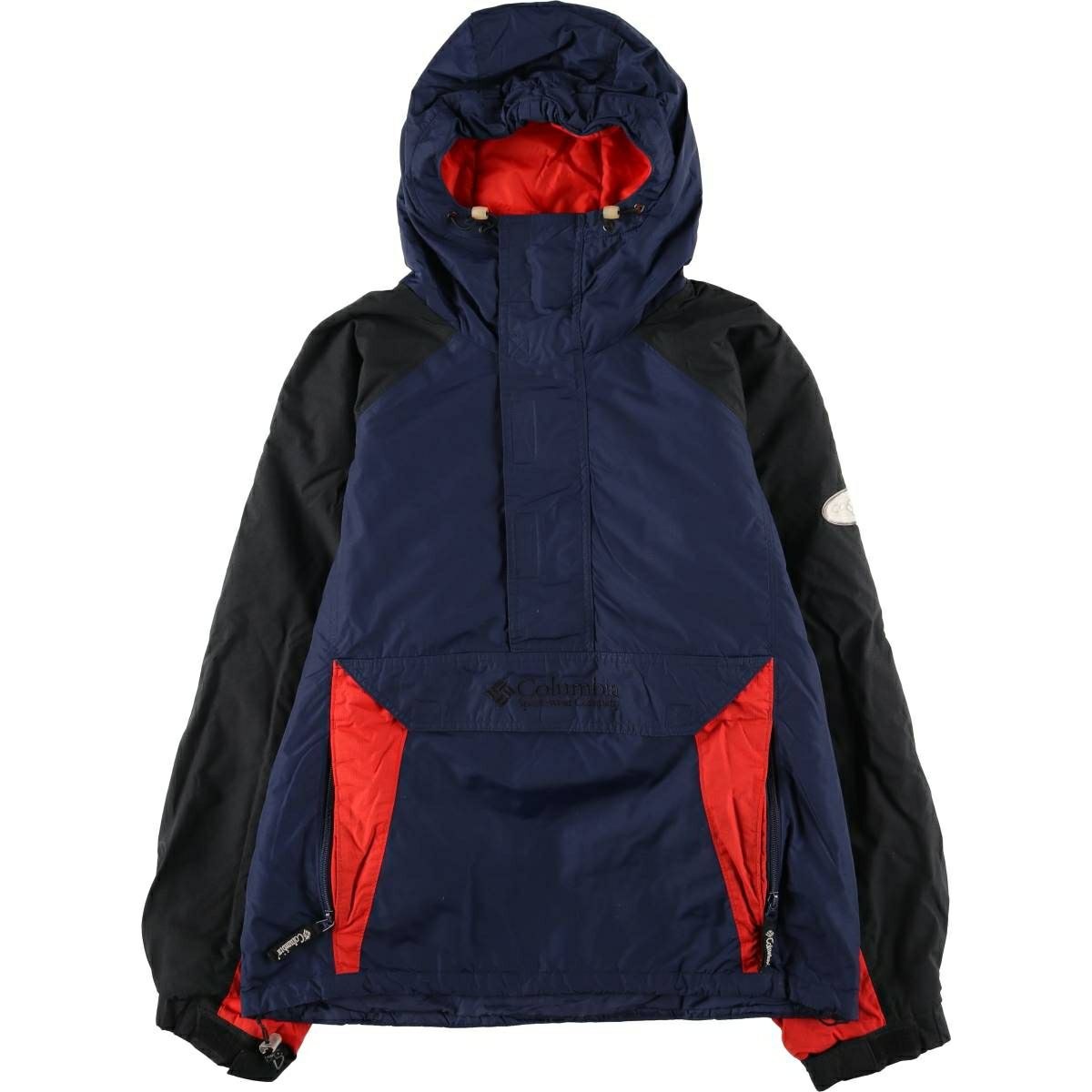 古着 90～00年代 コロンビア Columbia リップストップ アノラック