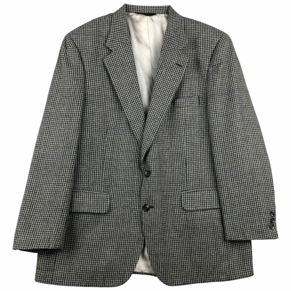 古着 バーバリー Burberrys 千鳥格子柄 チェック柄 ウールテーラード