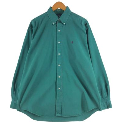 Ralph Lauren BLAKE ラルフローレン　ボタンダウンシャツ XL X-LARGE】Ralph Lauren Short Sleeve Cotton BD Shirt 