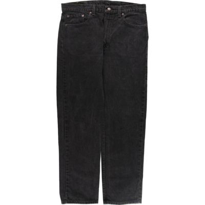 90s カナダ製 Levi'sリーバイス 505 ブラック デニムパンツ w31