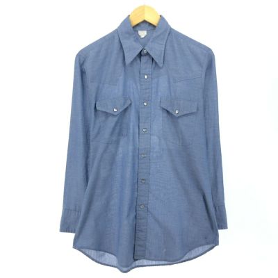 古着 長袖 ウエスタンシャツ メンズM相当 /eaa476354 【中古】 【240813】 ss2503_30