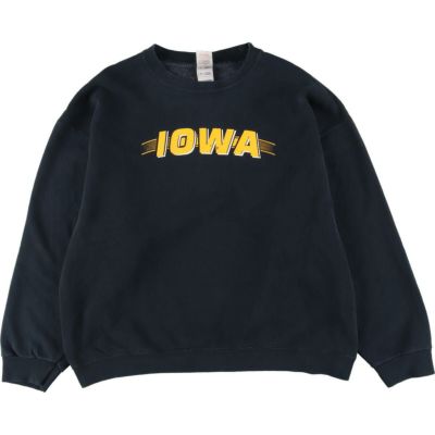 SANTEE IOWA アイオワ大学 カレッジスウェットシャツ トレーナー USA製 メンズXL /eaa290790