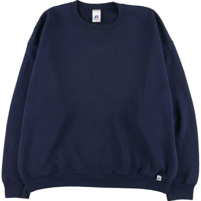 古着 90年代 ラッセル Russell PRO COTTON 無地スウェット トレーナー