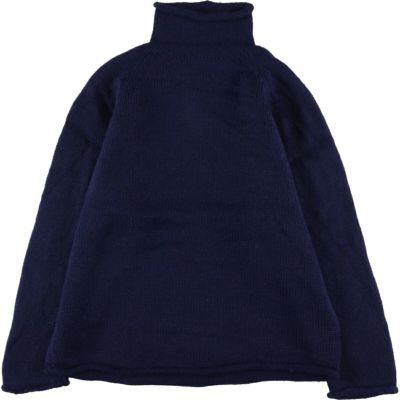 古着 ジェイクルー J.Crew カシミア混 コットンニットハーフジップ