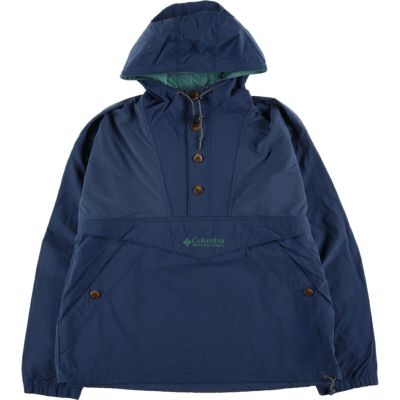 古着 90年代 コロンビア Columbia 白タグ アノラックパーカー
