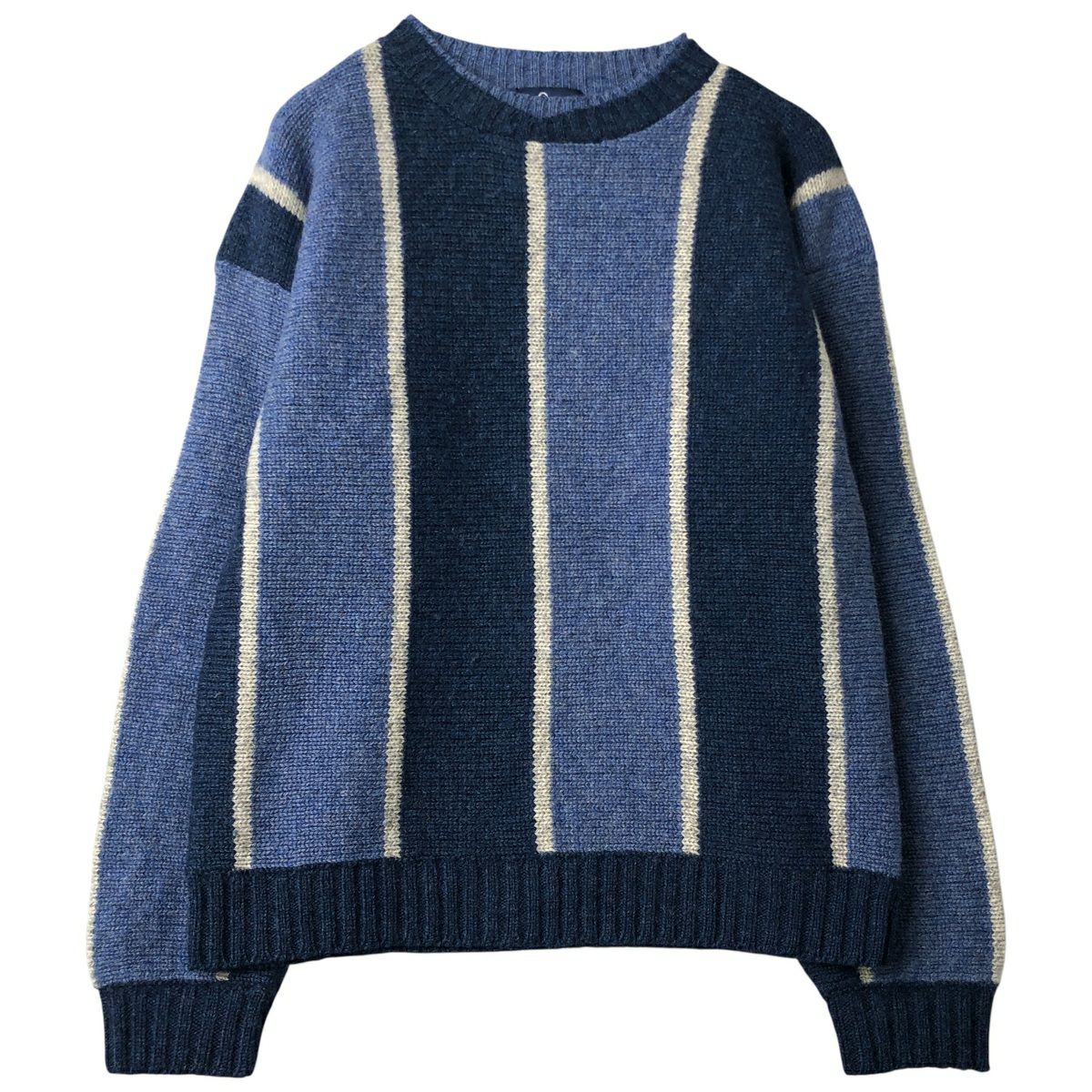 古着 ウールリッチ WOOLRICH 総柄 ウールロングコート USA製 メンズL