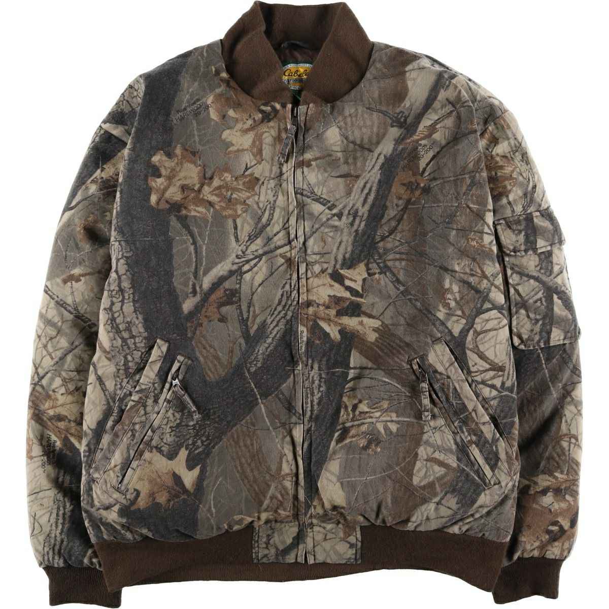 古着 90～00年代 カベラス Cabelas 迷彩柄 リアルツリーカモ グース
