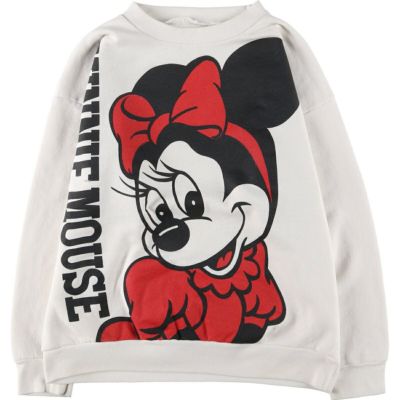 古着 80年代 MINNIE MOUSE ミニーマウス 大判プリント
